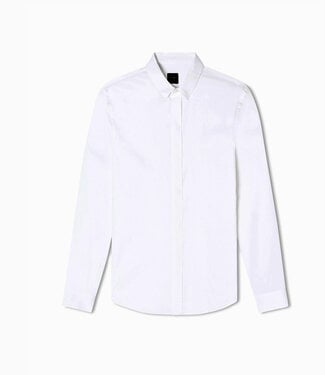 ARMANI EXCHANGE Slim Fit Cotton Shirt-White