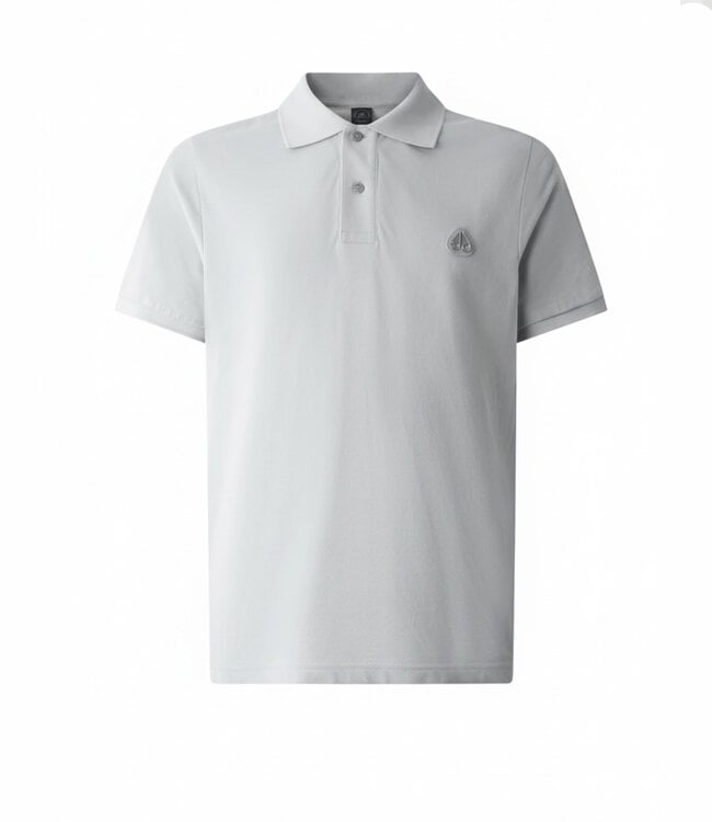 Moose knuckles Everett polo-Dusty jade