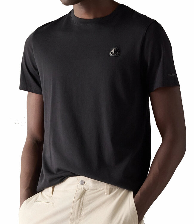 Moose knuckles Crescent Tee-Black