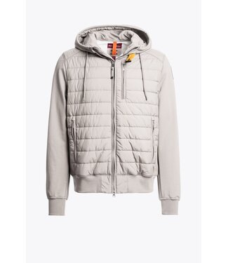 Parajumpers Ivor Fleece hooded Jacket-Pelican