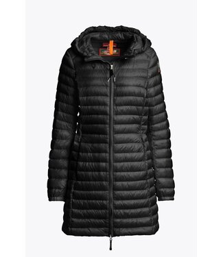Parajumpers Meredith Woman hooded Coat-Black