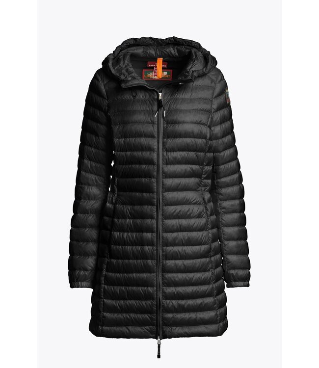 Parajumpers Meredith Woman hooded Coat-Black