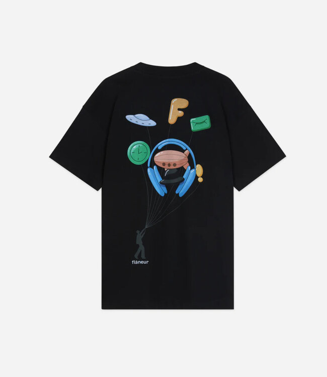 Flaneur Inflatables Tee Black