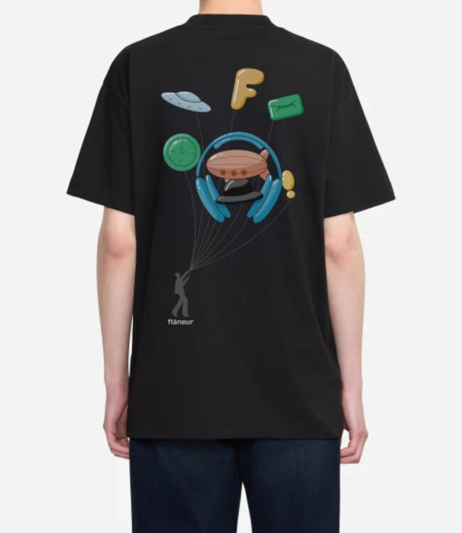 Flaneur Inflatables Tee Black