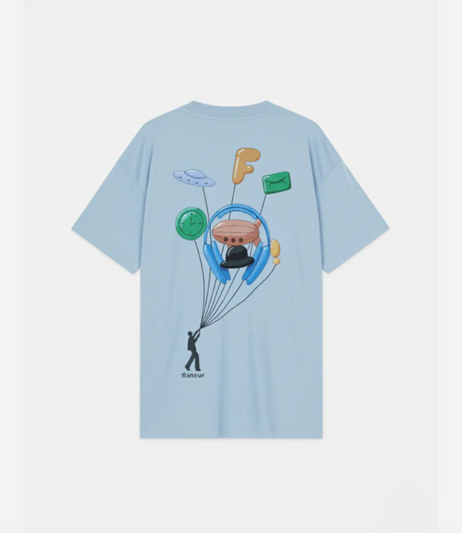 Flaneur Inflatables Tee Light blue