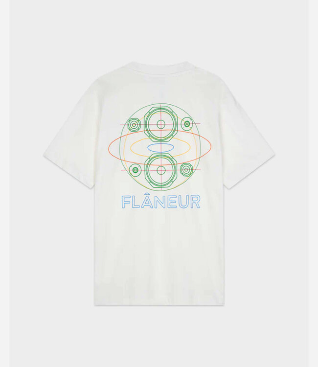 Flaneur Speaker Tee White
