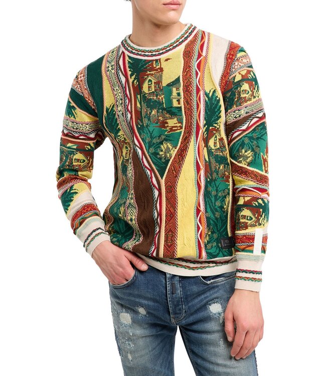 Carlo colucci Sweater  Carlo's Cubra libre-Multi color