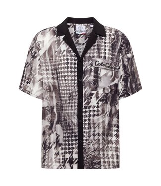 Carlo colucci Shirt the Knit Legend Black grey