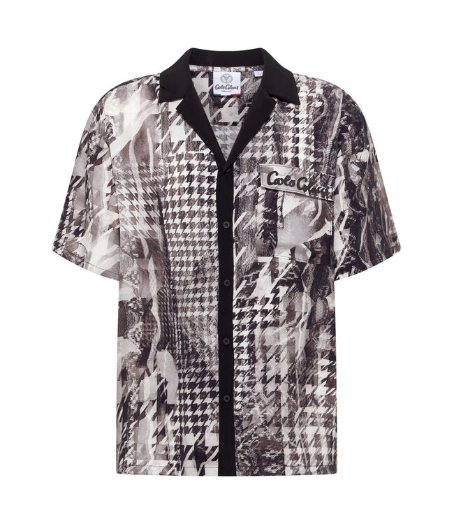 Carlo colucci Shirt the Knit Legend Black grey