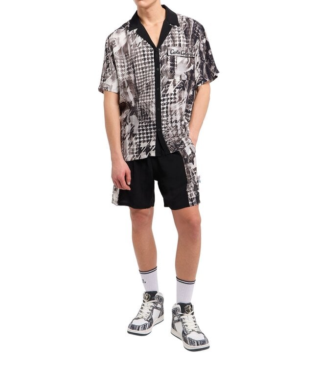 Carlo colucci Shirt the Knit Legend Black grey