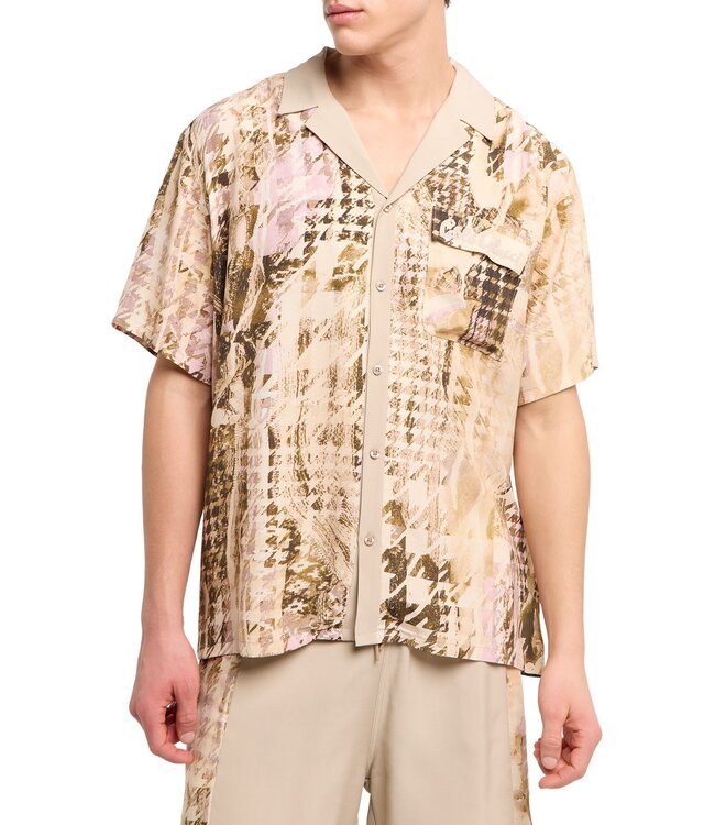 Carlo colucci Shirt the Knit Legend Beige