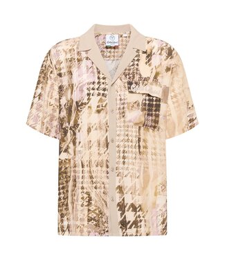 Carlo colucci Shirt the Knit Legend Beige