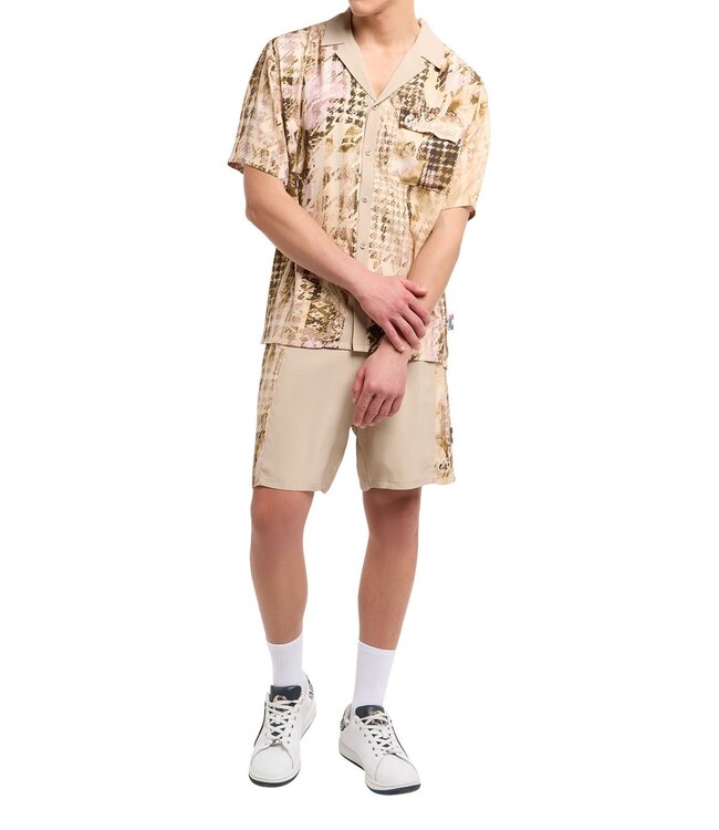 Carlo colucci Shirt the Knit Legend Beige