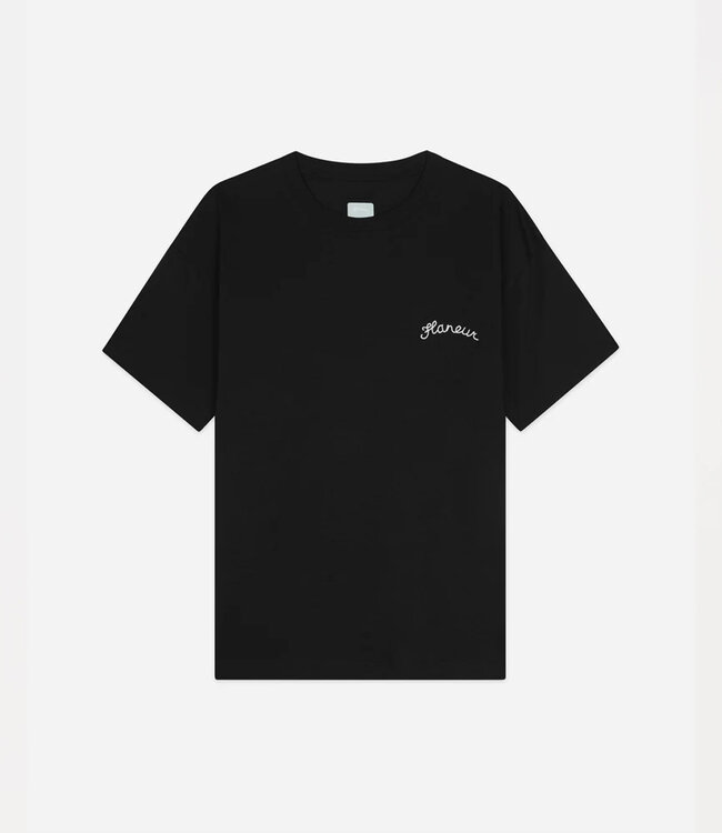 Flaneur Signature Tee Black