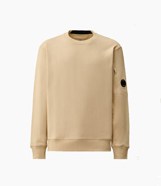 C.P Company Diagonal Fleece Lens sweater Dew