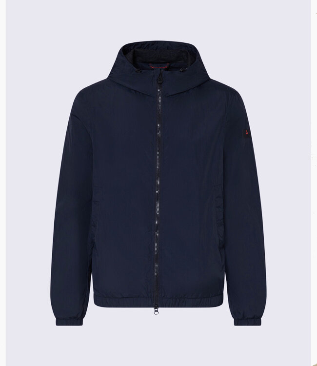 Peuterey Nigle U 01 Lightweight Hooded Jacket- Navy
