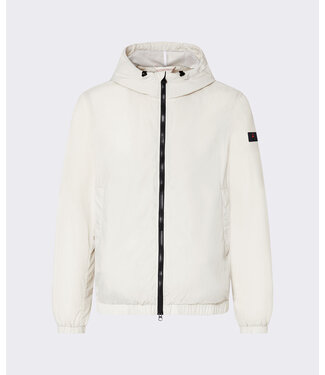 Peuterey Nigle Lightweight Hooded Jacket- Off white