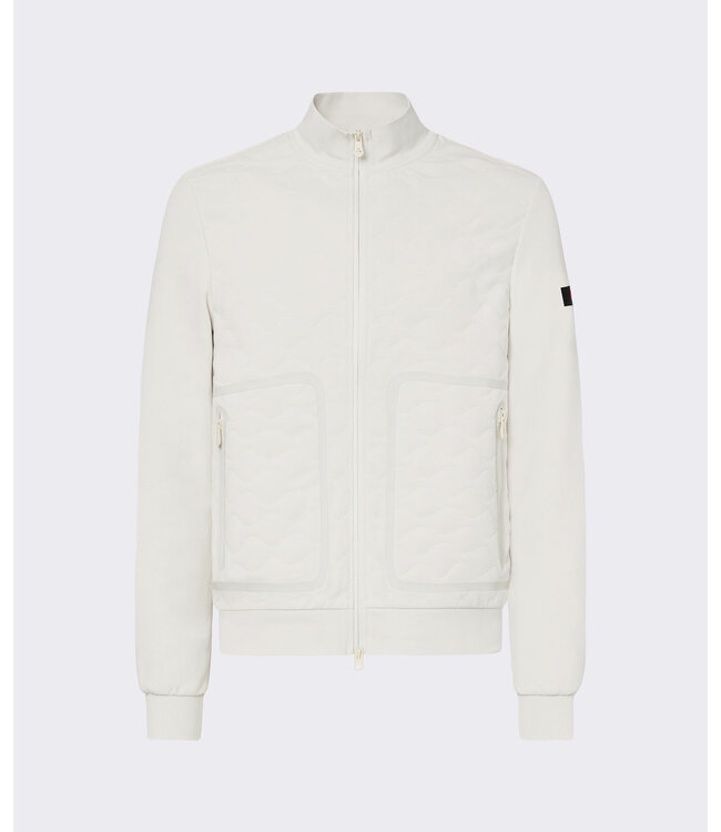 Peuterey Kyarr Jacket Quilt patroon-Off white