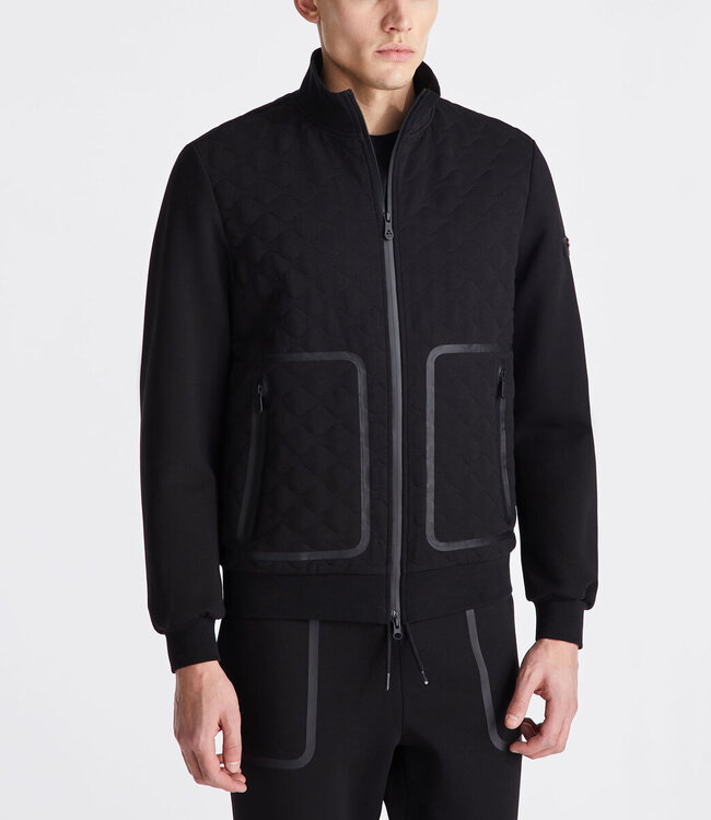 Peuterey Kyarr Jacket Quilt patroon-Black