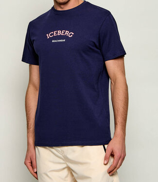 ICEBERG T-shirt Baseball Navy ICE26MTS02
