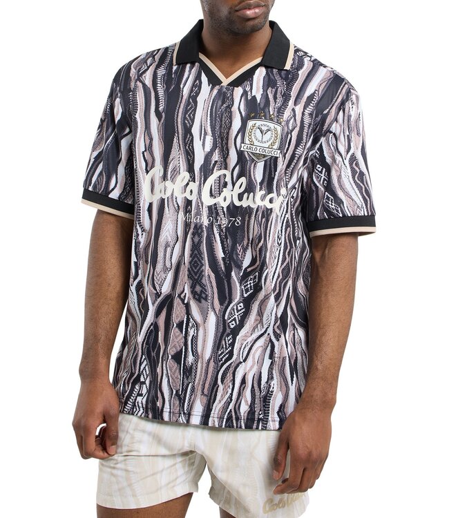 Carlo colucci Squadra Carlo Jersey Black white