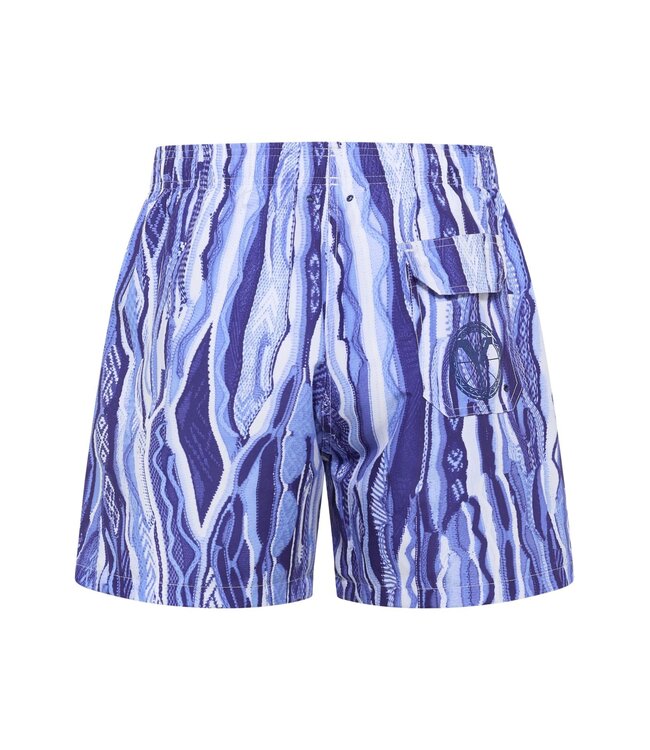 Carlo colucci Short Blue white C2791