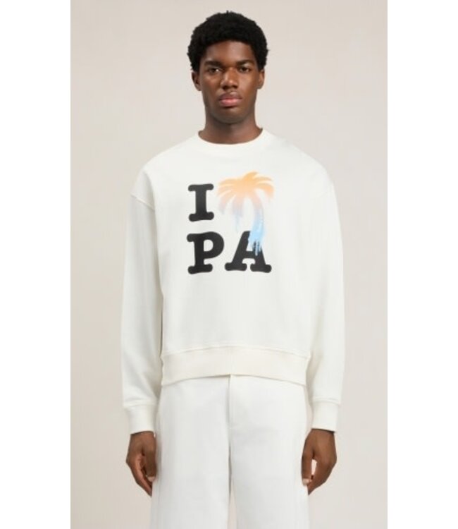 Palm Angels I LOVE PA REGULAR CREW OF WHITE