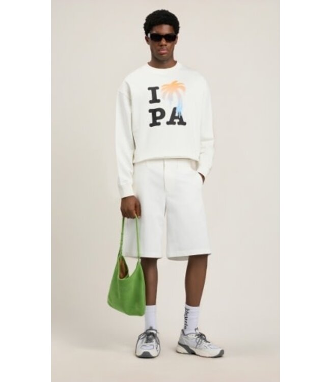 Palm Angels I LOVE PA REGULAR CREW OF WHITE