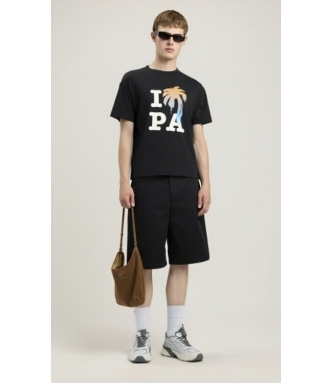 Palm Angels I LOVE PA REGULAR TEE BLACK