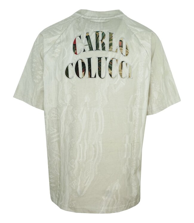 Carlo colucci Tee Carlos Cuba libre Beige