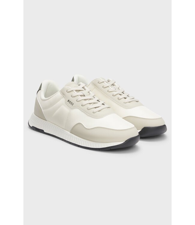 BOSS Boss Sneaker Titanium Runn Open beige