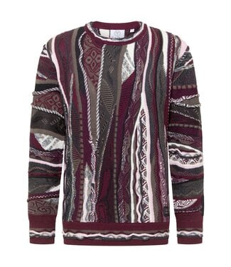 Carlo colucci Sweater Multi color  Bordo pink