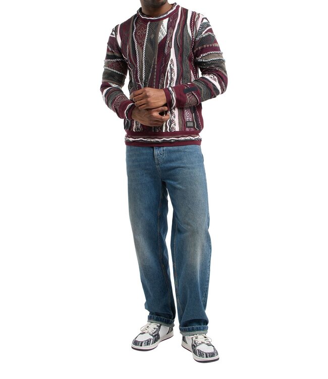 Carlo colucci Sweater Multi color  Bordo pink