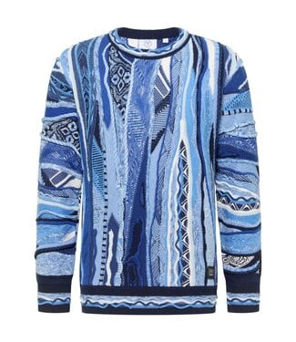 Carlo colucci Sweater Multi color  Blue white