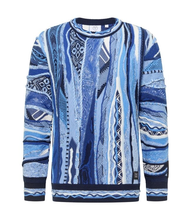 Carlo colucci Sweater Multi color  Blue white