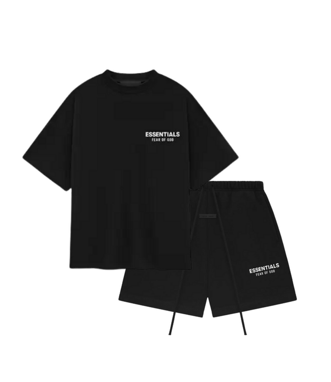 Essentials Fear of God Essentials Set Jet Black