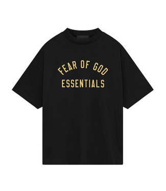Essentials Fear of God Essentials Jersey Crewneck Tee Black