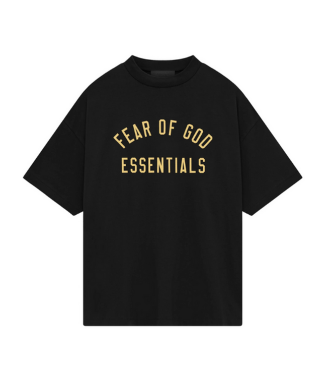 Essentials Fear of God Essentials Jersey Crewneck Tee Black