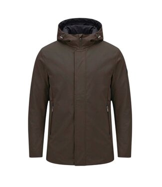 MarkUp Italia Parka Lungo Tess. Techno moro