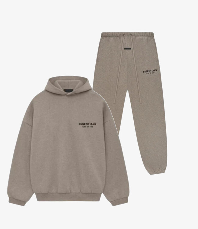 Essentials Fear of God Essentials Track suit-Heather grey