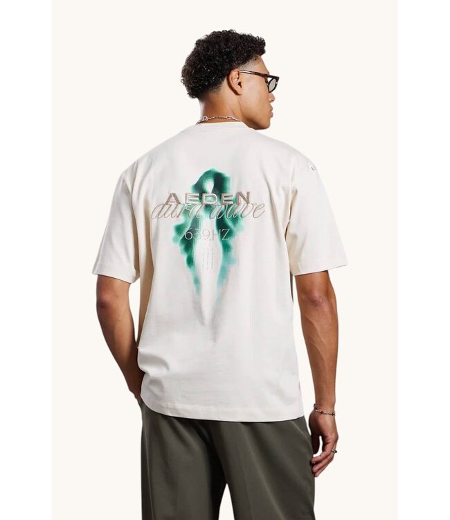 Aeden Lucius Tee White Cap Grey