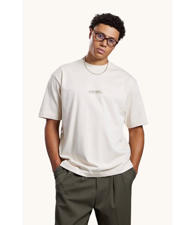 Aeden Lucius Tee White Cap Grey