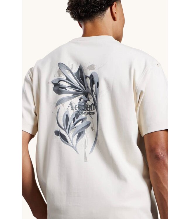 Aeden Ash Tee White Cap Grey