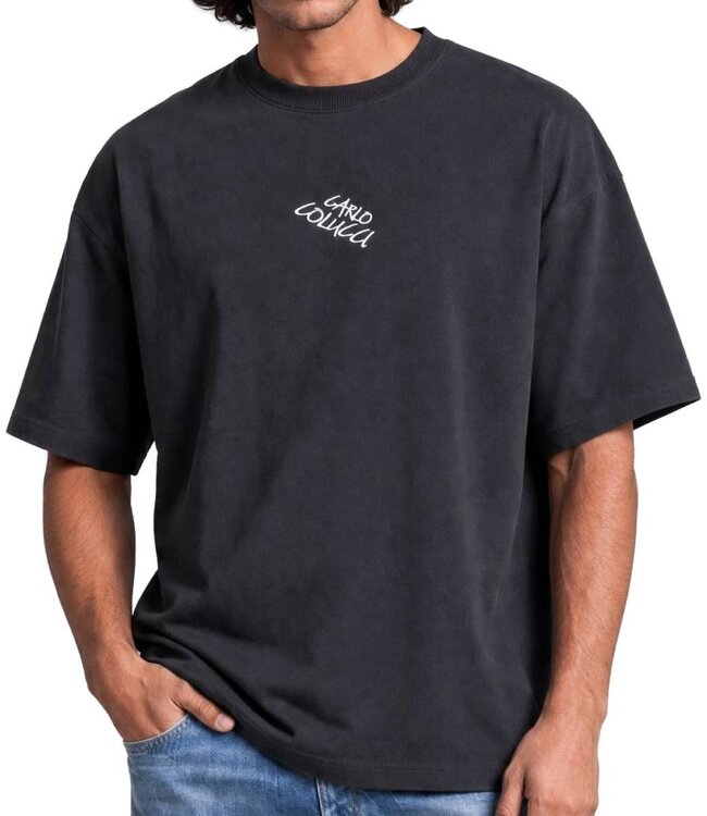 Carlo colucci Logo backprint Black