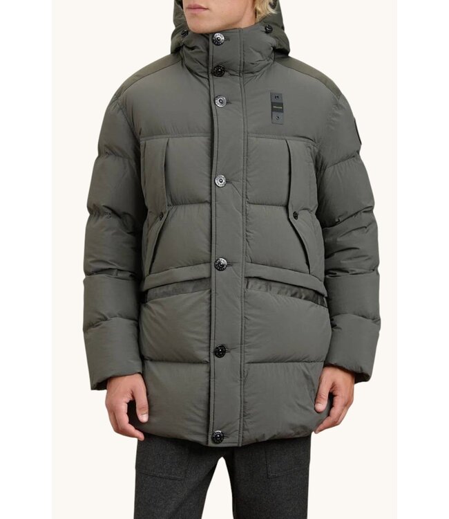 Blauer Cushman Parka Metal grey