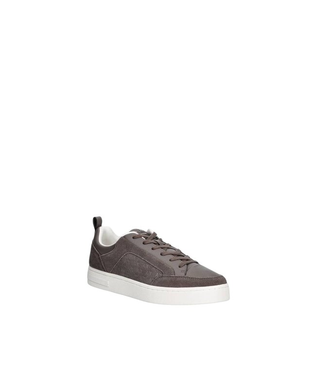 ARMANI EXCHANGE Suede logo Sneaker  Falcon grey