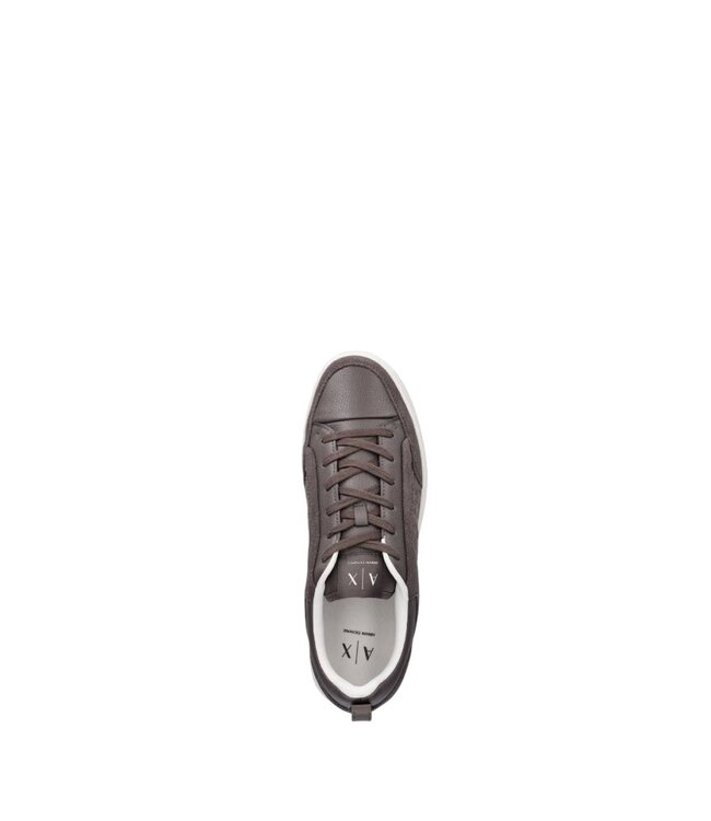 ARMANI EXCHANGE Suede logo Sneaker  Falcon grey