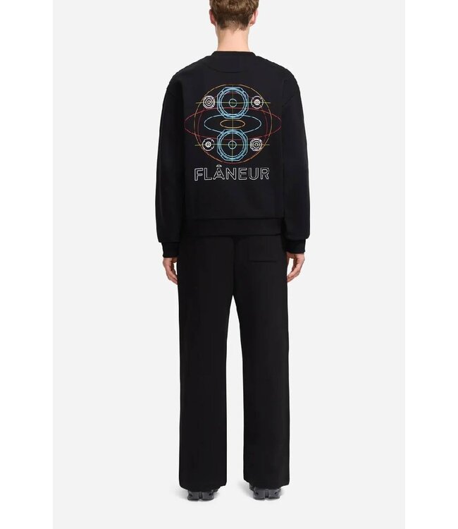 Flaneur Speaker sweater Black multicolour