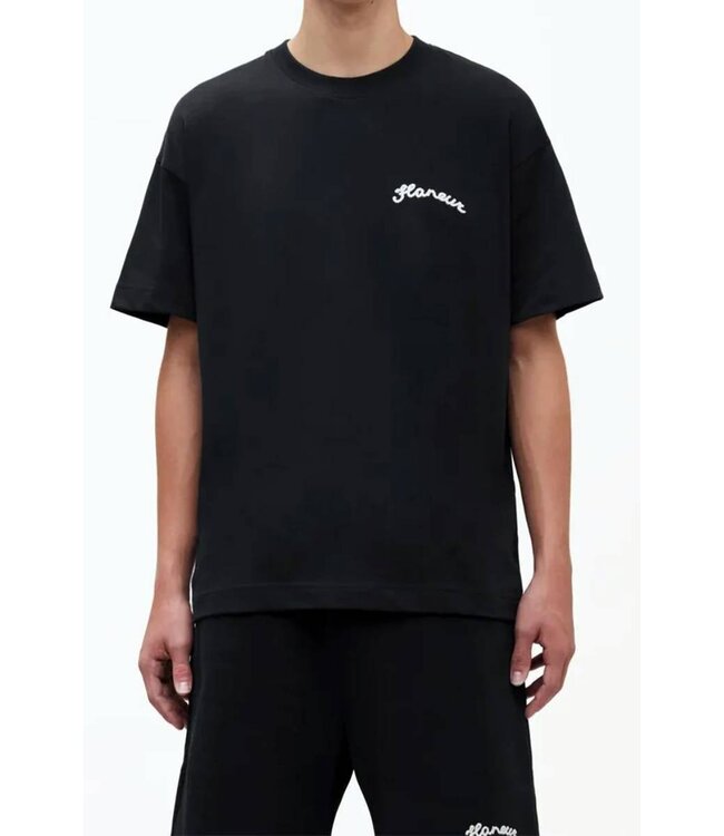 Flaneur Signature T-shirt Black