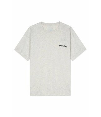 Flaneur Signature T-Shirt Heather Grey Flaneur Signature T-Shirt Heather Grey